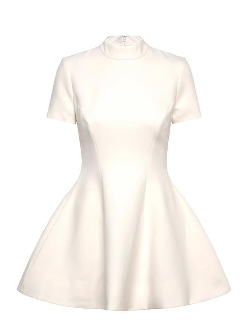 Zephyra Collar Mini Dress Bardot White