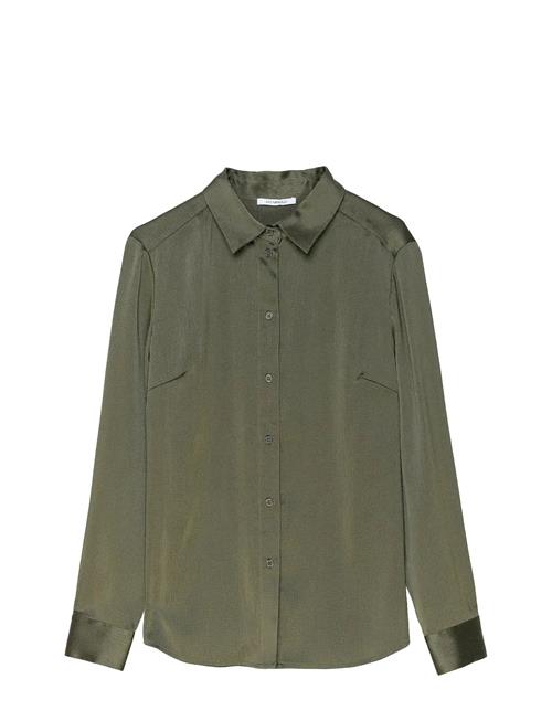 Long Sleeve Blouse, Papina Ivo Nikkolo Khaki