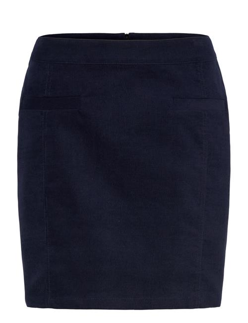 Ivy-Sign Cord Mini Skirt IVY Copenhagen Navy