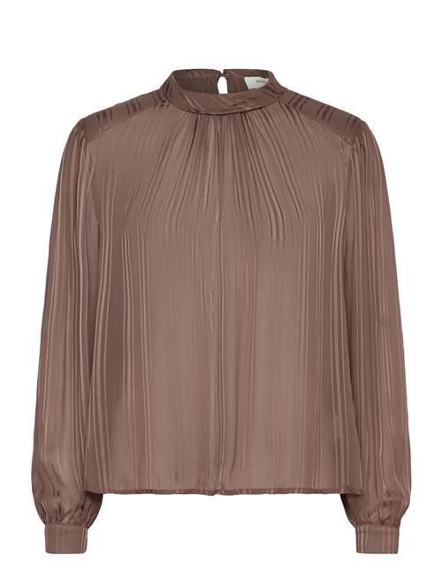 Rwgloria Ls Blouse Rosemunde Brown