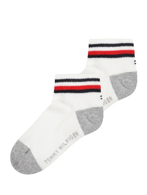 TOMMY HILFIGER Sokker  mørkeblå / grå-meleret / grenadine / hvid