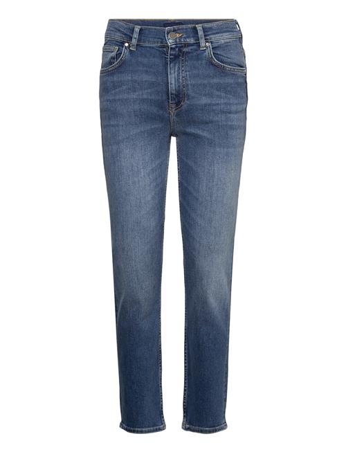 Cropped Slim Stretch Jeans GANT Blue