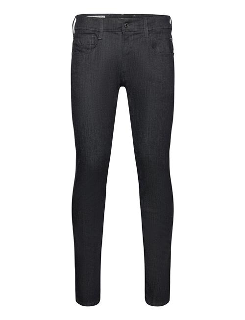 Anbass Trousers Slim Forever Dark Replay Black