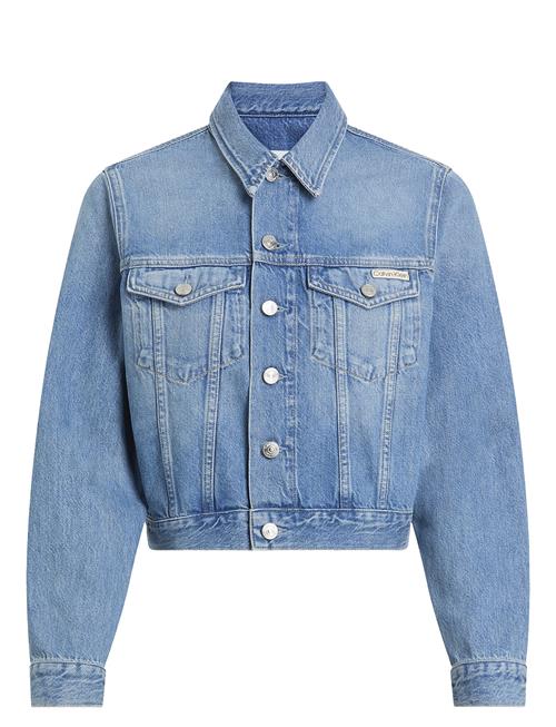 Cropped 90S Denim Trucker Calvin Klein Jeans Blue