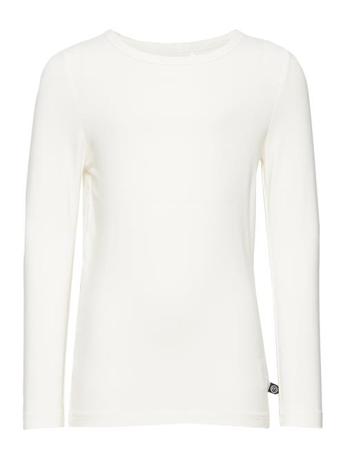 Blouse Ls - Bamboo Minymo White
