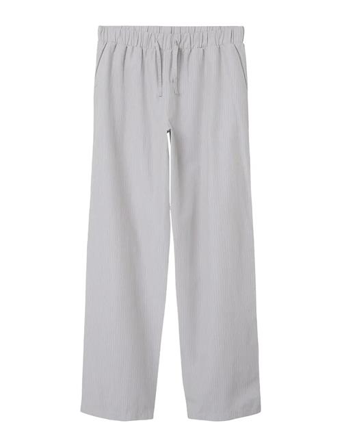 Nlflilucca Poplin Pant LMTD White