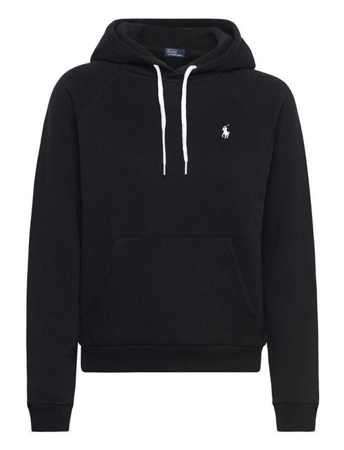 Shrunken Fit Fleece Hoodie Polo Ralph Lauren Black