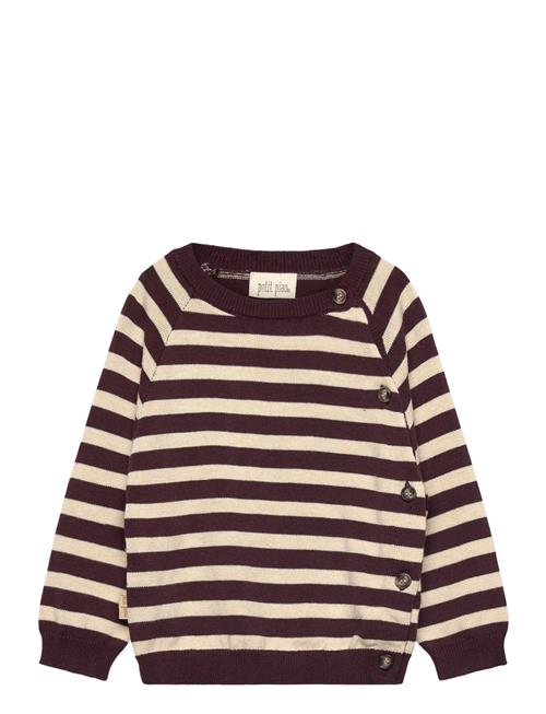 Ppdos Fold Over Knit Petit Piao Brown