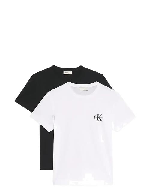 Monologo Cn 2 Pack Tee Calvin Klein Jeans Patterned