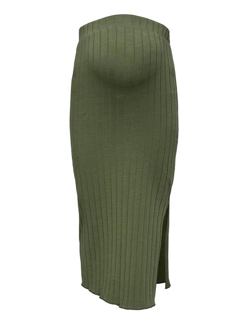 Olmalejandra Midi Skirt Jrs Only Maternity Khaki