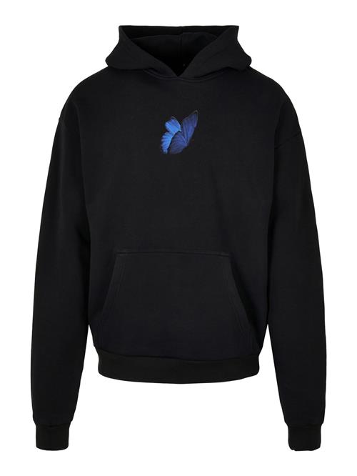 MT Upscale Sweatshirt 'Le Papillon'  blå / grå / sort