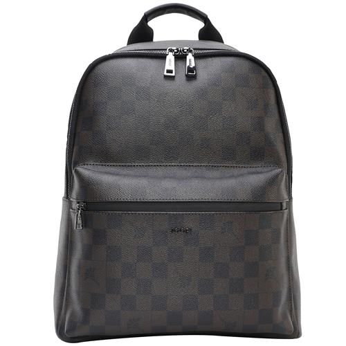 JOOP! Rygsæk 'Cortina Piazza Miko'  mørkebrun / sort