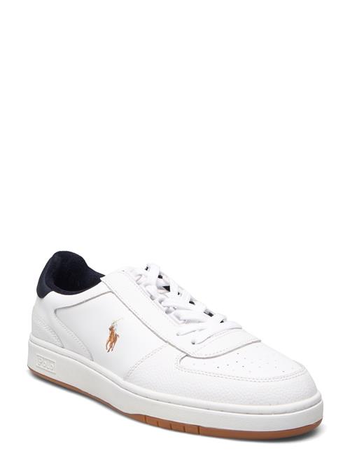 Court Leather Low-Top Sneaker Polo Ralph Lauren Patterned