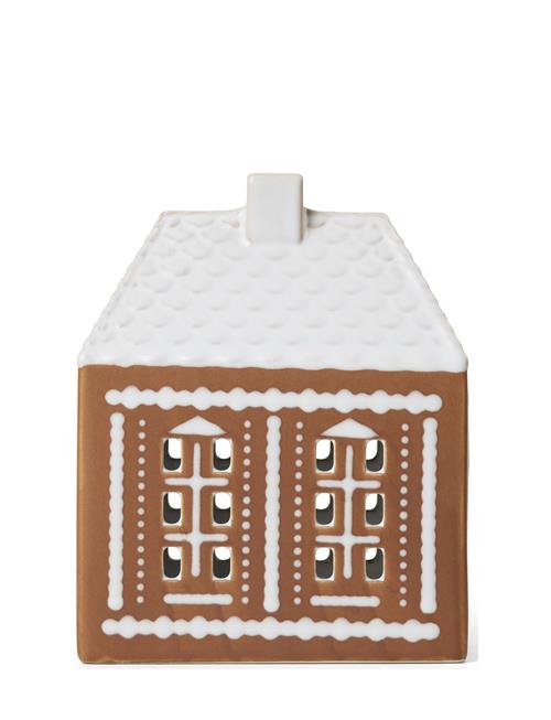 Gingerbread Lyshus Mellem Brun Kähler Patterned
