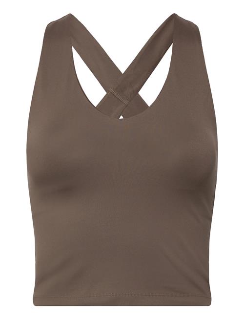 Float Zoe Tank, Cross-Back Girlfriend Collective Brown