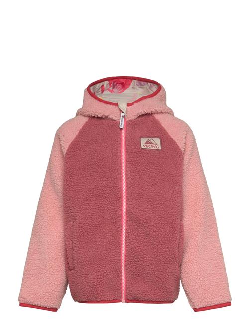 Play Reversible Pile Jacket Viking Pink