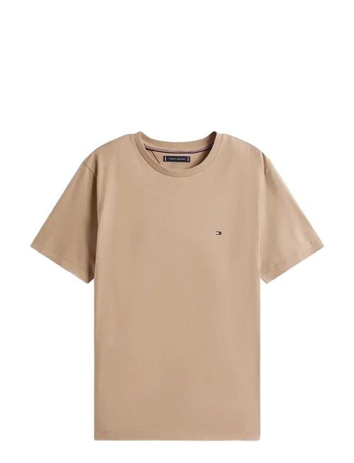 Ess Seasonal Reg Fit Solid Tee Tommy Hilfiger Beige