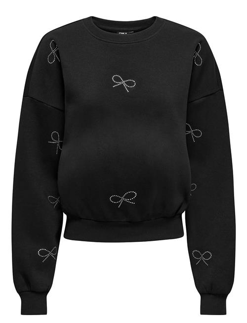 Olmberit L/S O-Neck Swt Only Maternity Black