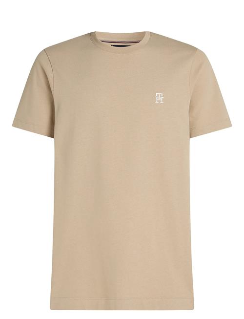 Monogram Imd Tee Tommy Hilfiger Beige