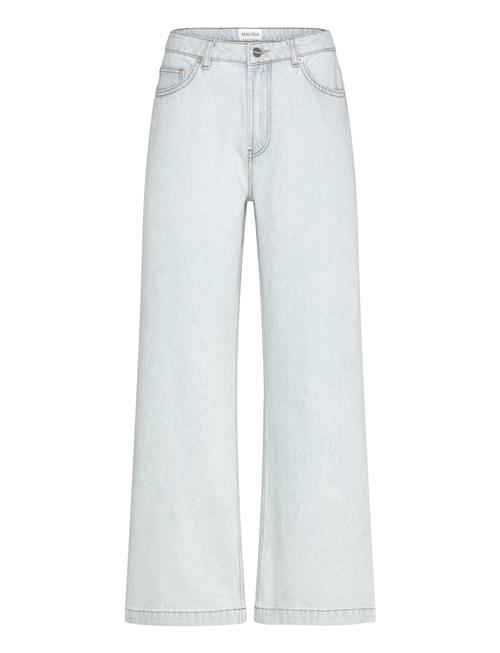 Matilda Slouchy Mid Rise Wide Jeans Malina Blue