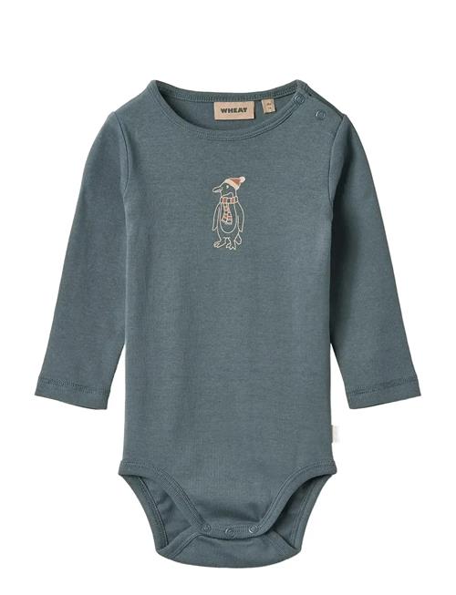 Body L/S Leo Wheat Blue