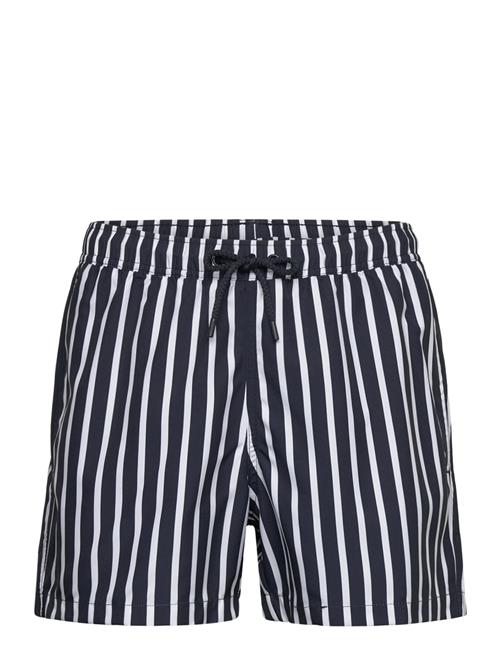 Borg Print Swim Shorts Björn Borg Navy