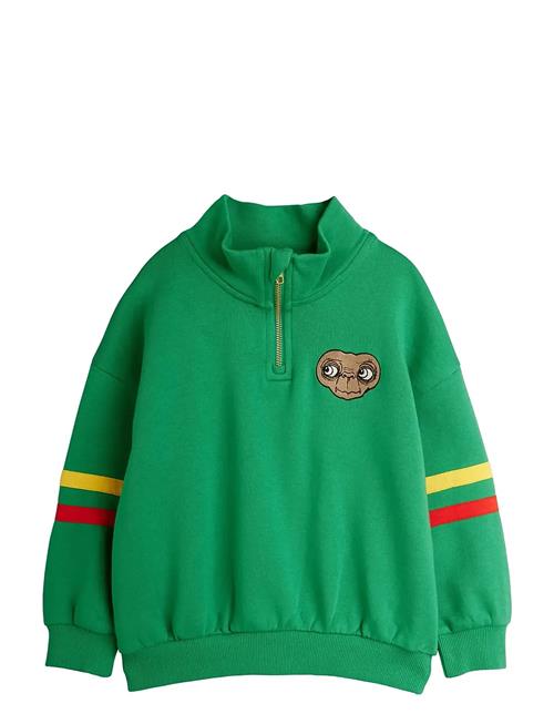 E.t Emb Halfzip Sweatshirt Mini Rodini Green