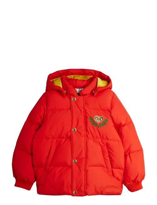 E.t Emb Hooded Puffer Mini Rodini Red