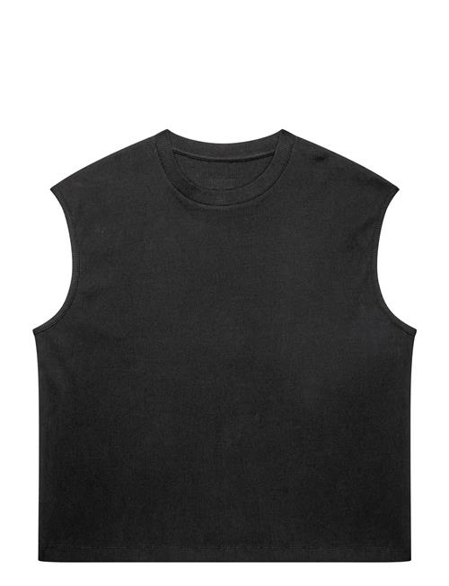 Isnurh Relax Rib Tank Top Isnurh Black