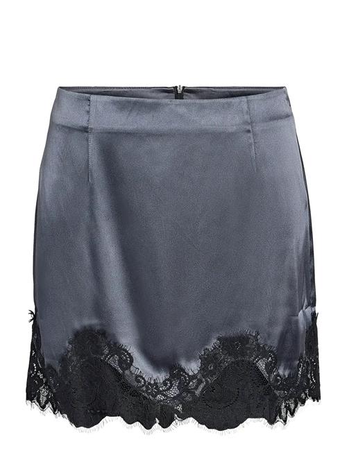 Nmceleste Mw Satin Skirt NOISY MAY Grey