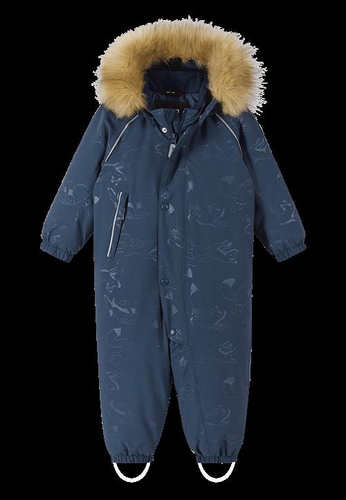 Reima Aapua Reimatec Heldragt I Dun Navy  Navy-74 cm  Marineblå  74 cm  unisex