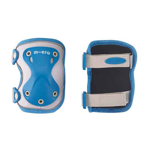 Micro Beskyttelsespuder Til Knæ Og Albuer Reflective Blue  Blue-OS  Blå  One Size  unisex