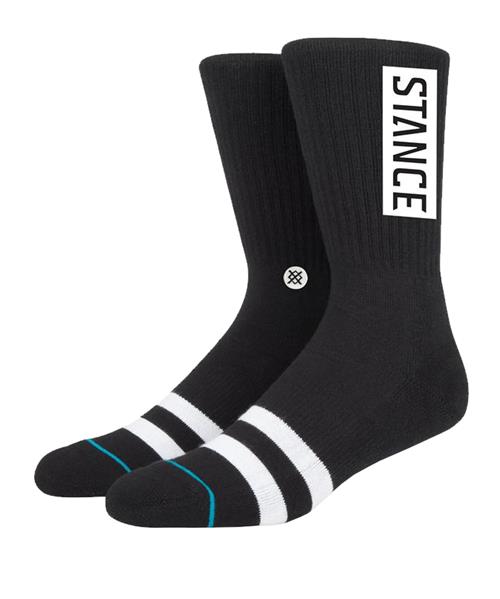 Stance Sokker  sort / hvid