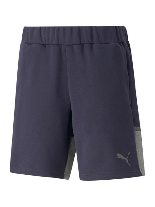 PUMA Sportsbukser 'Team Cup'  mørkeblå / grå / grå-meleret