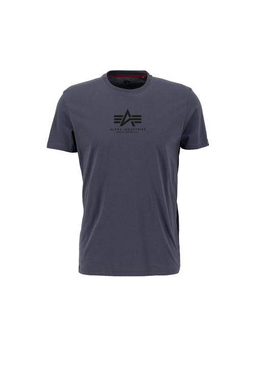 ALPHA INDUSTRIES Bluser & t-shirts  mørkegrå / sort