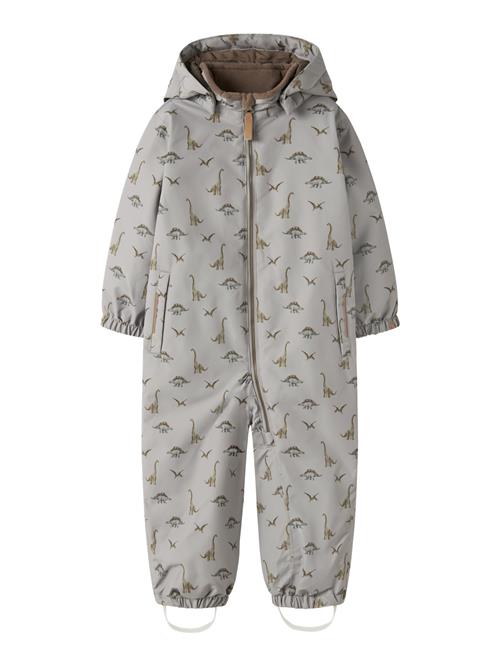 LIL ATELIER Flyverdragt SNOW10 Ultimate Grey Dino