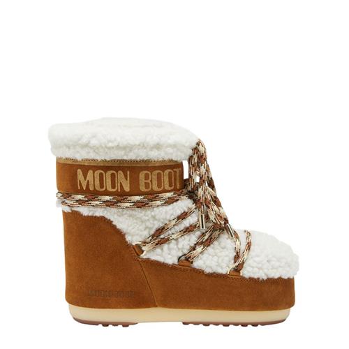 Moon Boot Mb Icon Low Shearling Snestøvler Whisky/off White  Whisky/Off White-36-38 EU  Brun  36-38 EU  kvinde
