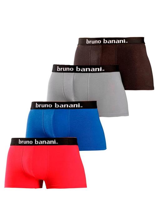 Bruno Banani Boksershorts  blå / grå / rød / sort