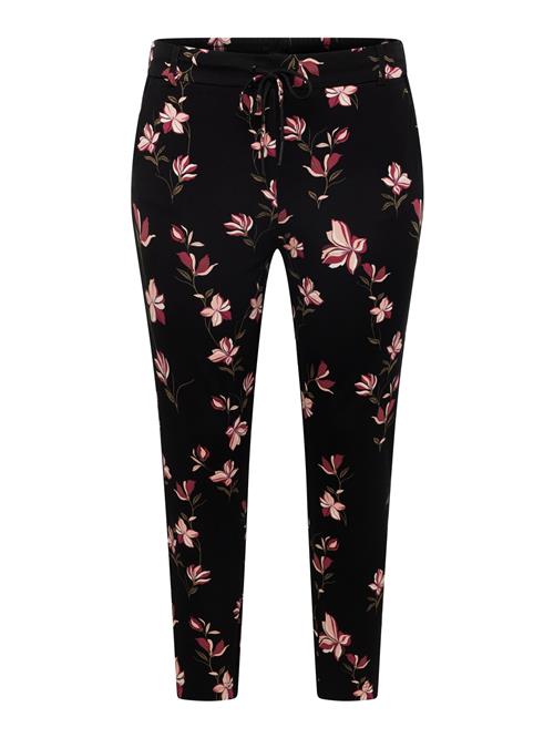 ONLY Carmakoma Lærredsbukser  khaki / fersken / mørk pink / sort