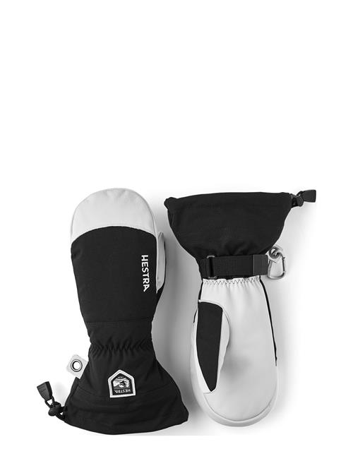 Army Leather Heli Ski - Mitt Espresso Hestra Black