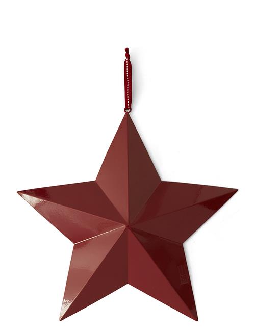 Metal Star Lexington Home Red