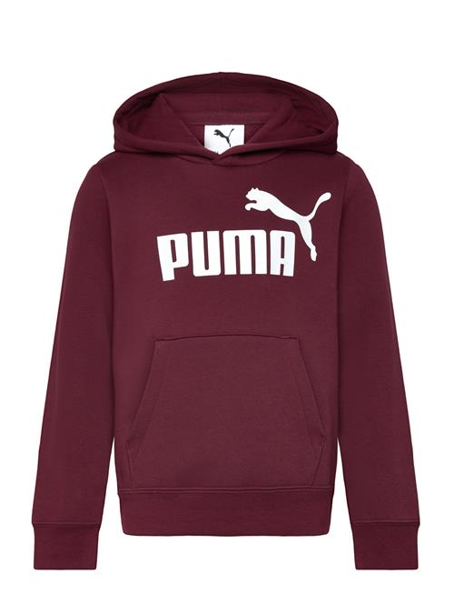 Ess No. 1 Logo Hoodie Fl B PUMA Burgundy