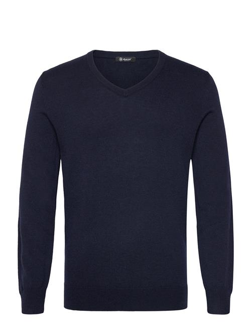 Mens Liffin V-Neck Pullover Abacus Navy