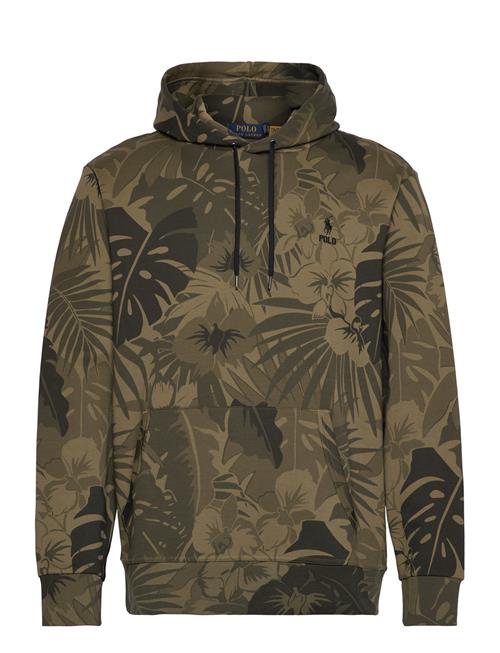 Palm-Camo Double-Knit Hoodie Polo Ralph Lauren Green