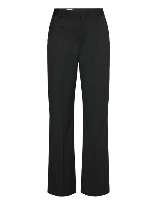 High Waist Bootcut Trousers Filippa K Black