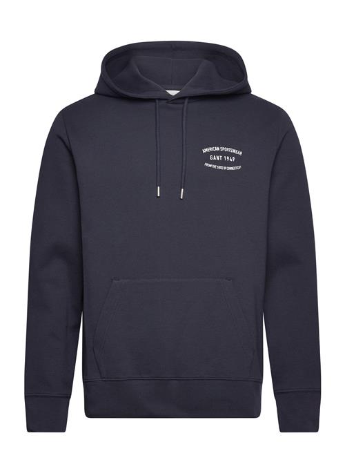 Small Graphic Sweat Hoodie GANT Navy