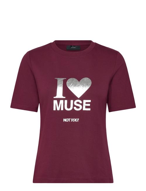 Cmmuse-Tee Copenhagen Muse Burgundy