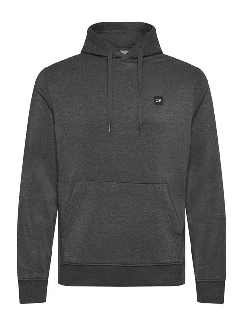 Woven Badge Columbia Hoodie Calvin Klein Golf Grey