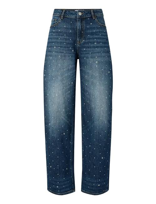 Pcmerle Mw Barrel Jeans D2D Fsy Pp Pieces Blue