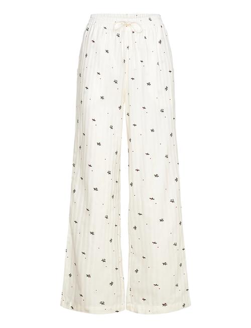 Pant Co Jacquard Mistletoe Hunkemöller Cream